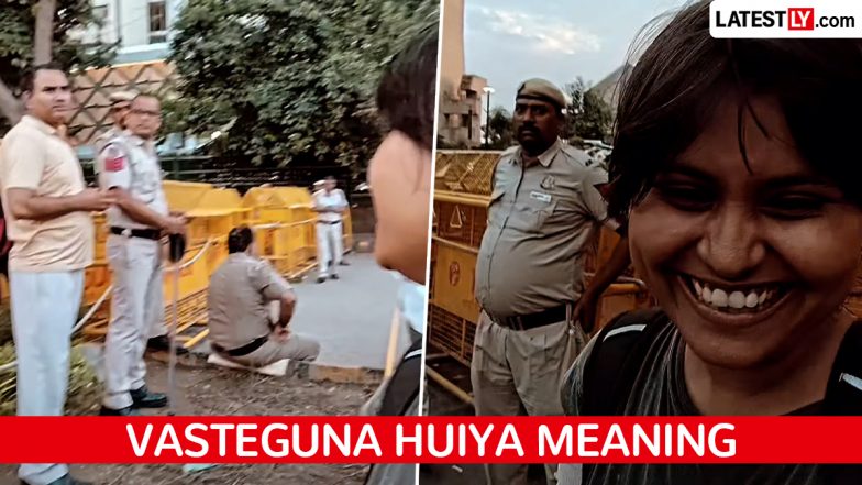 'Vasteguna Huiya' म्हणजे काय? दिल्लीतील आंदोलनात व्हॉयरल झालेल्या Gen Z शब्दाचा अर्थ जाणून घ्या