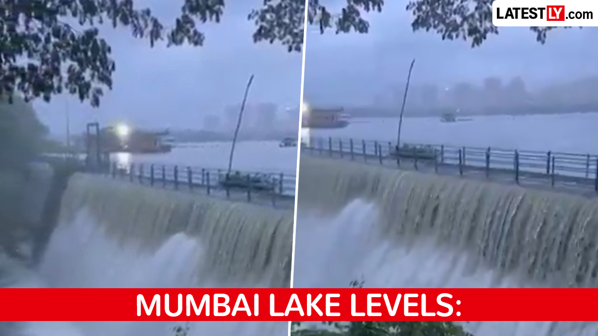 Lake Levels Mumbai: मुंबईतील तलावांच्या पाणीपातळ्या, सातही तलावांमधील पाणीसाठा 88.76 टक्क्यांच्या जवळपास साठा