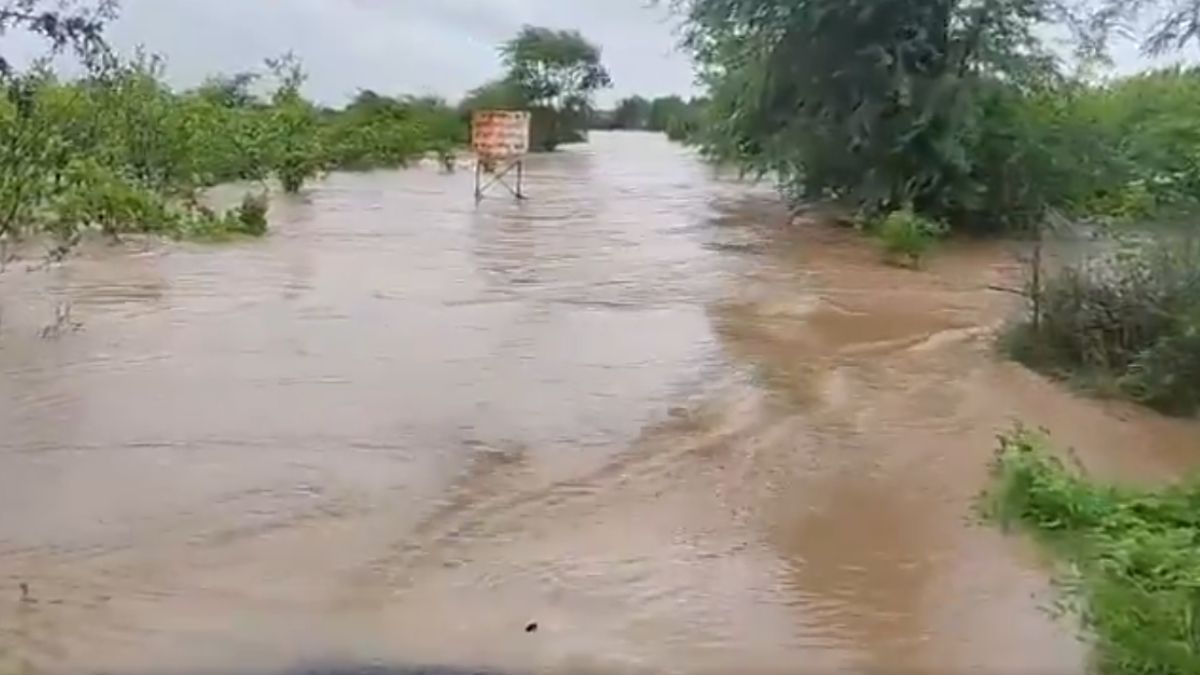 Buldhana Flash Flood Risk: बुलढाणा जिल्ह्यातील रोटी गावाला पुराचा वेढा; नांदुरा तालुक्याशी संपर्क तुटला