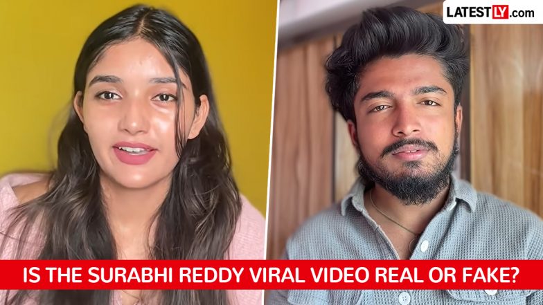 Surabhi Reddy Viral Video Leak: कन्नड युट्यूबर सुरभी रेड्डीचा कथित व्हायरल व्हिडिओ खरा की खोटा? जाणून घ्या सत्य
