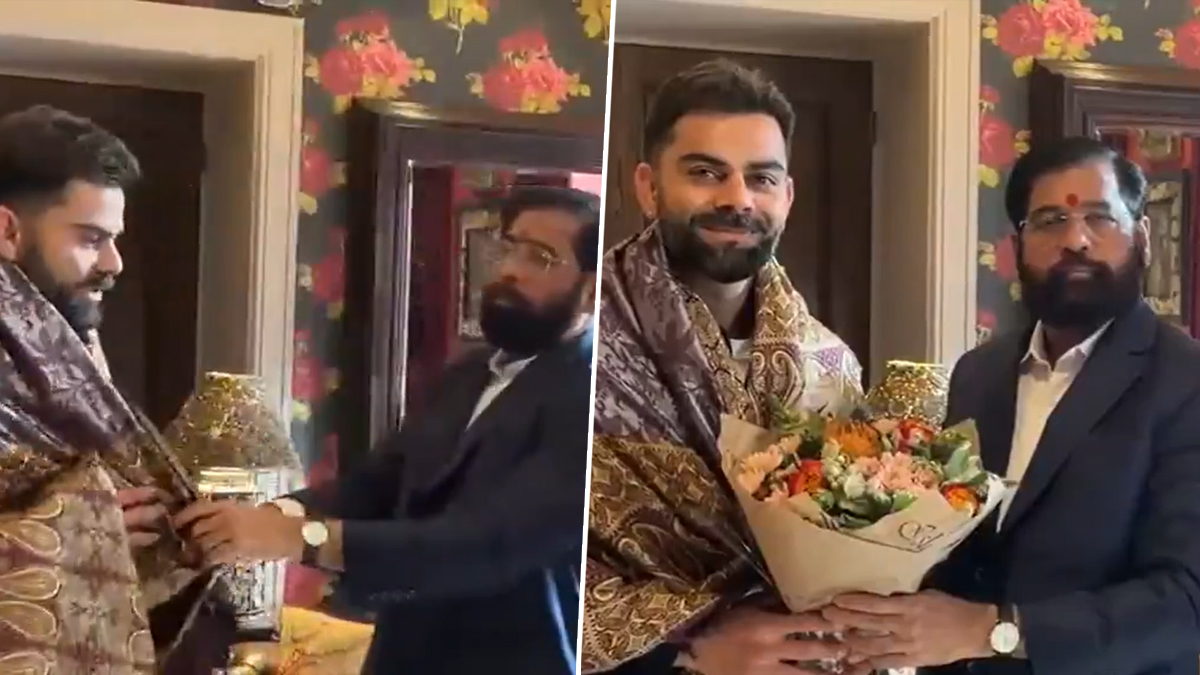 Virat Kohli ने घेतली लंडन मध्ये उपमुख्यमंत्री Eknath Shinde यांची भेट!