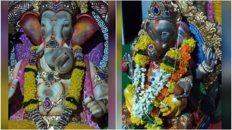 वाढत्या प्रदूषणाचा बाप्पालाही फटका; मूर्तीचा रंग बदलला वाढत्या प्रदूषणाचा बाप्पालाही फटका; मूर्तीचा रंग बदलला
