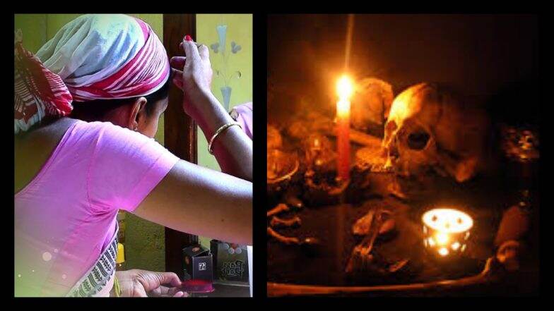 पत्नी, धनप्राप्तीसाठी तरुणाला विवस्त्र करुन पूजा; नंदूरबारमध्ये जादूटोणा पत्नी, धनप्राप्तीसाठी तरुणाला विवस्त्र करुन पूजा; नंदूरबारमध्ये जादूटोणा