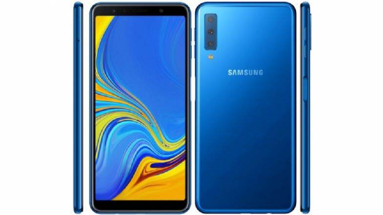 Samsung Galaxy A7 : 3 रिअर कॅमेरा असलेला स्मार्टफोन भारतात लॉन्च Samsung Galaxy A7 : 3 रिअर कॅमेरा असलेला स्मार्टफोन भारतात लॉन्च