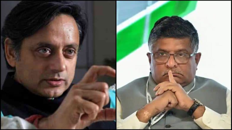पंतप्रधान नरेंद्र मोदींबाबत वादग्रस्त वक्तव्य; काँग्रेस नेते शशी थरुर विरुद्ध केंद्रीय मंत्री रविशंकर प्रसाद सामना रंगला पंतप्रधान नरेंद्र मोदींबाबत वादग्रस्त वक्तव्य; काँग्रेस नेते शशी थरुर विरुद्ध केंद्रीय मंत्री रविशंकर प्रसाद सामना रंगला