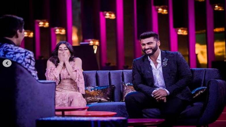 Koffee With Karan 6: करणच्या काऊचवर अर्जुन सोबत जान्हवी कपूरची धम्माल मस्ती Koffee With Karan 6: करणच्या काऊचवर अर्जुन सोबत जान्हवी कपूरची धम्माल मस्ती