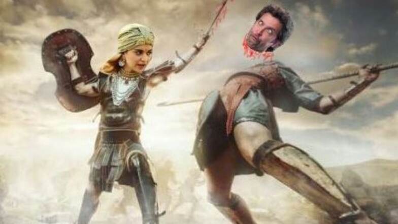 मणिकर्णिकाच्या टीझरनंतर सोशल मीडियात कंगना रणावतची मिम्स होतायतं व्हायरल मणिकर्णिकाच्या टीझरनंतर सोशल मीडियात कंगना रणावतची मिम्स होतायतं व्हायरल