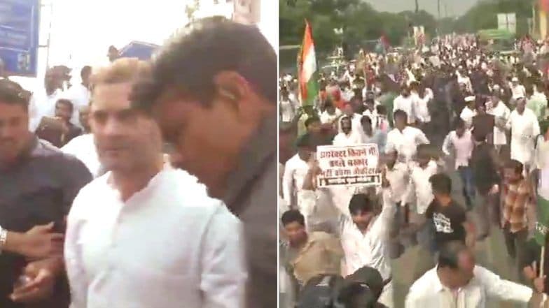 राफेल वाद: CBI मुख्यालयाबाहेर काँग्रेसचे आंदोलन; राहुल गांधींना अटक, लगेचच सुटका राफेल वाद: CBI मुख्यालयाबाहेर काँग्रेसचे आंदोलन; राहुल गांधींना अटक, लगेचच सुटका