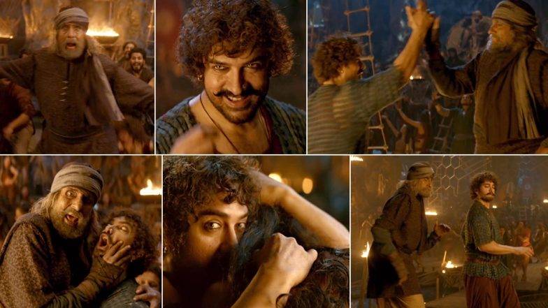 Thugs of Hindostan Song : अजय -अतुलच्या 'वाश्मल्ले' गाण्यावर आमिर खान आणि अमिताभ बच्चनचा बेभान डान्स (Video)