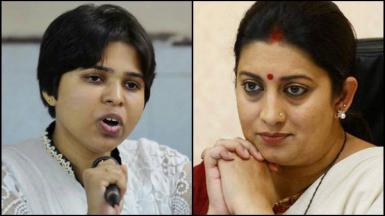 'मासिक पाळीदरम्यानच्या काळात स्मृती इराणी संसदेत जात नाही का?'