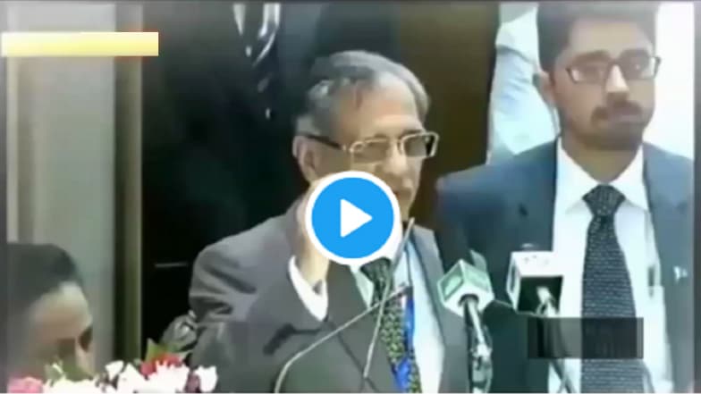 H2Zero: पाकिस्तानी न्यायाधिशांचा पाण्याचा अजब फॉर्म्यूला; ऐकणाऱ्याच्या तोंडचं पाळालं पाणी H2Zero: पाकिस्तानी न्यायाधिशांचा पाण्याचा अजब फॉर्म्यूला; ऐकणाऱ्याच्या तोंडचं पाळालं पाणी