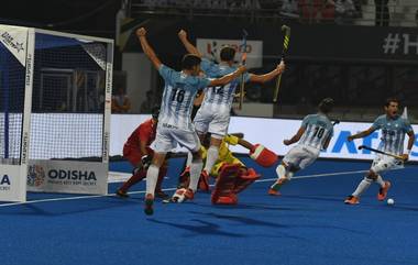 Hockey World Cup 2018: Argentina Team चा Spain Team विरुद्ध 4-3 ने दणदणीत विजय