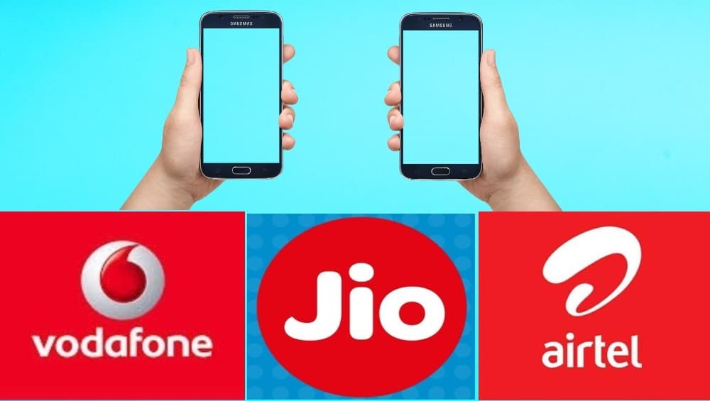 Reliance Jio Vs Airtel Vs Voda: रिलायन्स जिओ, एअरटेल, वोडाफोन: कुणाचा डेटा पॅक अधिक स्वस्त? घ्या जाणून Reliance Jio Vs Airtel Vs Voda: रिलायन्स जिओ, एअरटेल, वोडाफोन: कुणाचा डेटा पॅक अधिक स्वस्त? घ्या जाणून