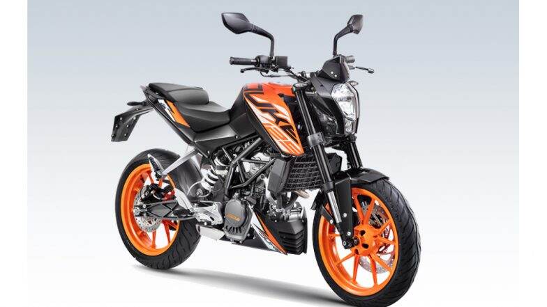 KTM 125 Duke भारतात लॉन्च, जाणून घ्या किंमत, फिचर्स KTM 125 Duke भारतात लॉन्च, जाणून घ्या किंमत, फिचर्स