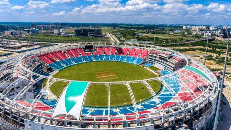 IndVsWI 2nd T20: इकाना नव्हे आता अटल बिहारी वाजपेयी आंतरराष्ट्रीय क्रिकेट स्टेडियम !आज रंगणार पहिला आंतरराष्ट्रीय सामना IndVsWI 2nd T20: इकाना नव्हे आता अटल बिहारी वाजपेयी आंतरराष्ट्रीय क्रिकेट स्टेडियम !आज रंगणार पहिला आंतरराष्ट्रीय सामना