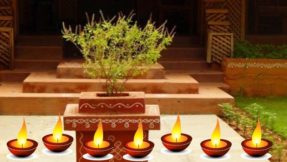 Tulsi Vivah 2019: तुळशी विवाह करताना 'या' गोष्टी केल्यास वैवाहिक जीवनातील समस्या होतील दूर Tulsi Vivah 2019: तुळशी विवाह करताना 'या' गोष्टी केल्यास वैवाहिक जीवनातील समस्या होतील दूर