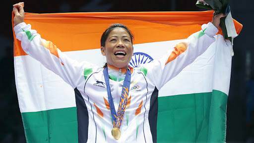 भारताची बॉक्सर Mary Kom ने रचला इतिहास; 6 सुवर्णपदके प्राप्त करण्याचा जागतिक विक्रम भारताची बॉक्सर Mary Kom ने रचला इतिहास; 6 सुवर्णपदके प्राप्त करण्याचा जागतिक विक्रम