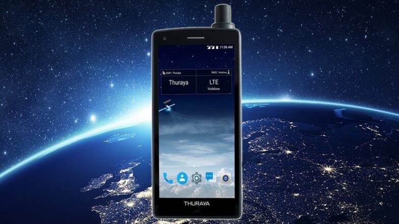 सॅटेलाइटशी कनेक्टेड राहणारा जगातील पहिला फोन Thuraya X5-Touch लाँच सॅटेलाइटशी कनेक्टेड राहणारा जगातील पहिला फोन Thuraya X5-Touch लाँच