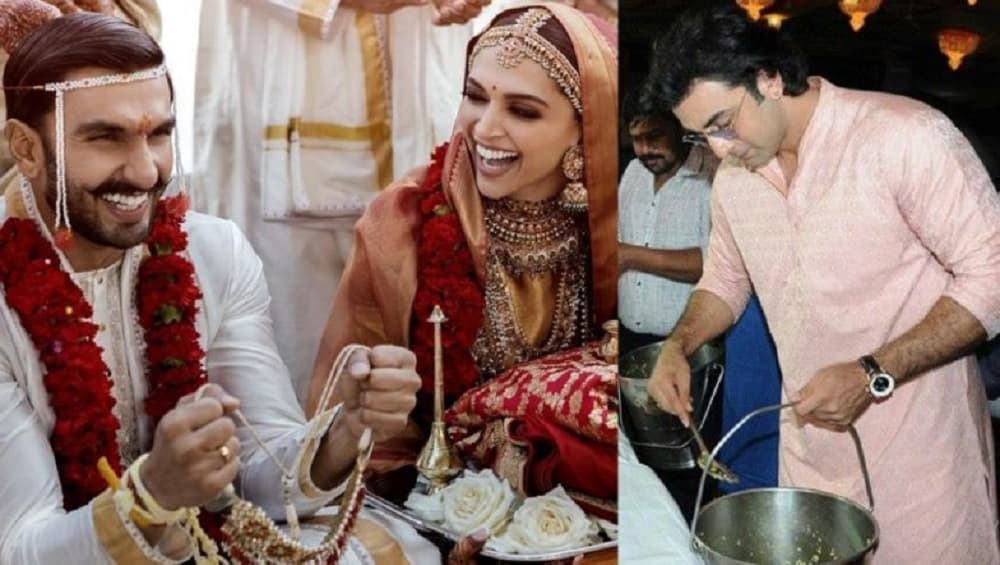 Deepika Ranveer Wedding: दीपवीर लग्नानंतर नेटकऱ्यांनी उडवली रणबीर कपूरची खिल्ली Deepika Ranveer Wedding: दीपवीर लग्नानंतर नेटकऱ्यांनी उडवली रणबीर कपूरची खिल्ली