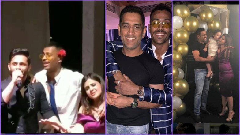 Sakshi Singh Birthday Celebration पार्टीत हार्दिक पांड्याने खास अंदाजात गायलं 'चन्ना मेरेया' (Video) Sakshi Singh Birthday Celebration पार्टीत हार्दिक पांड्याने खास अंदाजात गायलं 'चन्ना मेरेया' (Video)