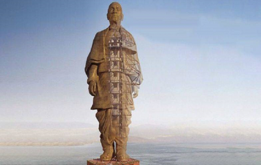 Statue of Unity अवकाशातून कसा दिसतो? (Photo)