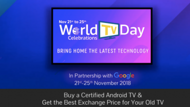 Flipkart चं धमाकेदार  World Television Day Celebration, टीव्ही एक्सचेंजवर 28,000 रुपयांची सूट