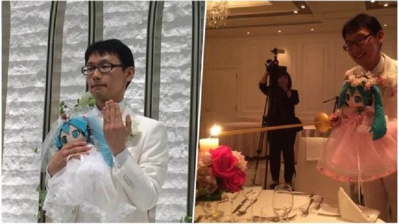 जपानी तरुणाने hologram बाहुलीशी केले लग्न, पाहा या आगळ्यावेगळ्या लग्नाचे फोटोज जपानी तरुणाने hologram बाहुलीशी केले लग्न, पाहा या आगळ्यावेगळ्या लग्नाचे फोटोज
