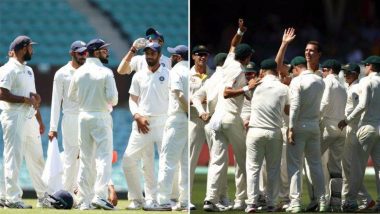 India vs Australia, 1st Test:भारताची पडझड, आर्धा संघ तंबूत परतला