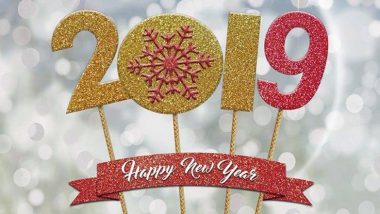 Happy New Year 2019: नववर्षाच्या शुभेच्छा देण्यासाठी WhatsApp Messages, Status, GIF Images, Animated Stickers