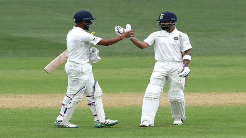 India Vs Australia 1st Test: तिसऱ्या दिवसाच्या अखेरीस भारताची 166 धावांची आघाडी India Vs Australia 1st Test: तिसऱ्या दिवसाच्या अखेरीस भारताची 166 धावांची आघाडी
