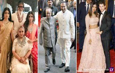 Isha Ambani-Anand Piramal Wedding : हिलेरी क्लिंटन, प्रणव मुखर्जीसह अनेक बॉलीवूड कलाकारांची मांदियाळी; पाहा फोटोज