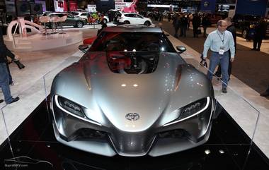 Toyota Supra या कारचा फर्स्ट लूक तुम्ही पाहिलात का?