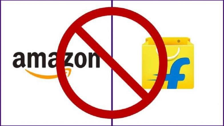 Amazon आणि Flipkart वरील महासेलवर केंद्र सरकारकडून बंदी Amazon आणि Flipkart वरील महासेलवर केंद्र सरकारकडून बंदी