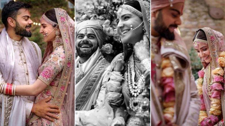 Virushka Wedding Anniversary: विराट कोहली, अनुष्का शर्माने शेअर केला खास व्हिडिओ (Video) Virushka Wedding Anniversary: विराट कोहली, अनुष्का शर्माने शेअर केला खास व्हिडिओ (Video)