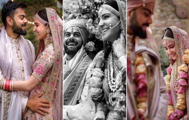 Virushka Wedding Anniversary: विराट कोहली, अनुष्का शर्माने शेअर केला खास व्हिडिओ (Video)