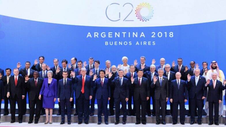 G-20 Summit : 2022 साली भारताच्या 75 व्या स्वातंत्र्यदिनी वर्षी भारत भूषवणार G-20 Summit चं यजमानपद G-20 Summit : 2022 साली भारताच्या 75 व्या स्वातंत्र्यदिनी वर्षी भारत भूषवणार G-20 Summit चं यजमानपद