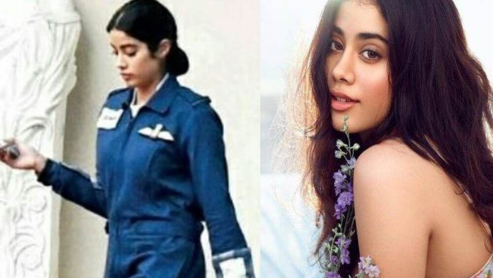 First Look: भारताच्या पहिल्या महिला लेफ्टनंट Gunjan Saxena यांच्या भूमिकेतील Janhvi Kapoor ची पहिली झलक First Look: भारताच्या पहिल्या महिला लेफ्टनंट Gunjan Saxena यांच्या भूमिकेतील Janhvi Kapoor ची पहिली झलक