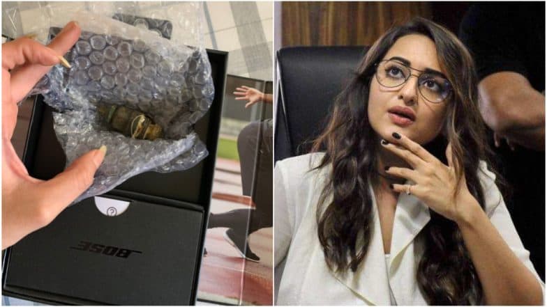 धक्कादायक : Amazon वरून सोनाक्षी सिन्हाने मागवला हेडफोन, मिळाला लोखंडी नळीचा तुकडा धक्कादायक : Amazon वरून सोनाक्षी सिन्हाने मागवला हेडफोन, मिळाला लोखंडी नळीचा तुकडा