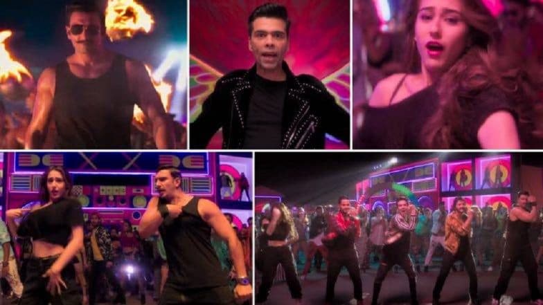 Simmba Song Aankh Marey: पाहा Ranveer-Sara चे जबरदस्त डान्स मूव्ह्ज आणि गोलमाल गँगची धमाल Simmba Song Aankh Marey: पाहा Ranveer-Sara चे जबरदस्त डान्स मूव्ह्ज आणि गोलमाल गँगची धमाल