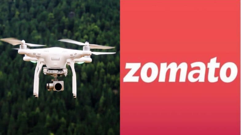 Zomato लवकरच ड्रोनद्वारे करणार डिलिव्हरी; TechEagle कंपनीची खरेदी Zomato लवकरच ड्रोनद्वारे करणार डिलिव्हरी; TechEagle कंपनीची खरेदी