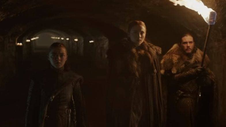 Game of Thrones Season 8 Teaser : जॉन स्नो, सान्सा स्टार्क आणि आर्या स्टार्क शेवटच्या लढाईस सज्ज; 14 एप्रिलला येणार पहिला एपिसोड Game of Thrones Season 8 Teaser : जॉन स्नो, सान्सा स्टार्क आणि आर्या स्टार्क शेवटच्या लढाईस सज्ज; 14 एप्रिलला येणार पहिला एपिसोड