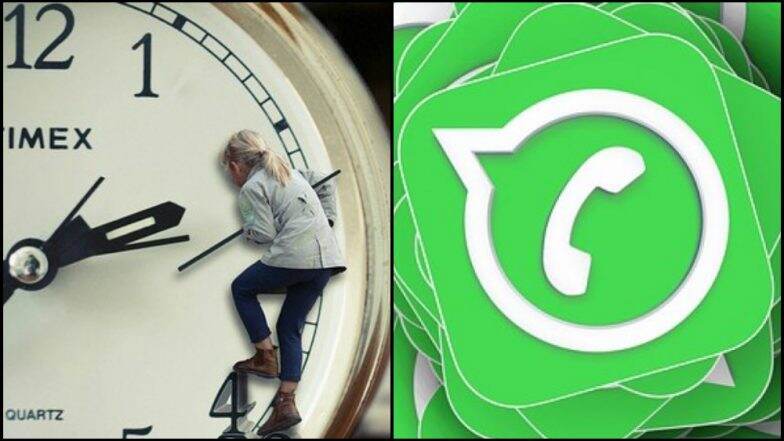 WhatsApp Tricks: व्हॉट्सअॅप मेसेज शेड्युल करा, झोपी जा! बर्थडे शुभेच्छा देण्यासाठी रात्री 12 पर्यंत जागण्याची गरज नाही WhatsApp Tricks: व्हॉट्सअॅप मेसेज शेड्युल करा, झोपी जा! बर्थडे शुभेच्छा देण्यासाठी रात्री 12 पर्यंत जागण्याची गरज नाही