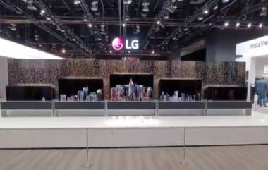 CES 2019 : LG कंपनी लवकरच लाँन्च करणार फोल्डेबल टीव्ही