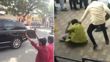 पंतप्रधान नरेंद्र मोदींना सोलापुरात काळे झेंडे दाखवणाऱ्या आंदोलकांना मारहाण (Video)