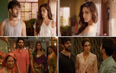 Luka Chuppi Trailer: पहा काय घडते जेव्हा कार्तिक आर्यन आणि क्रिति सेनन यांच्या लिव्हइनमध्ये सामील होते त्यांचे कुटुंब