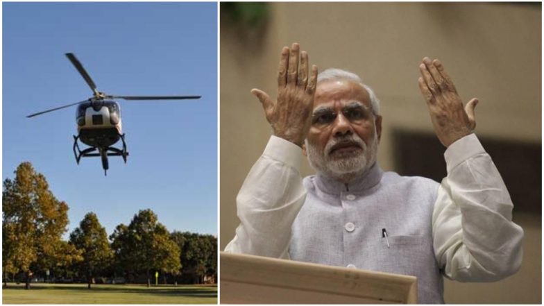 पंतप्रधान मोदी यांचे हेलिकॉप्टर लँड करण्यासाठी कायदा धाब्यावर, 1000 झाडांची बेकायदा कत्तल करुन हेलिपॅड निर्मिती