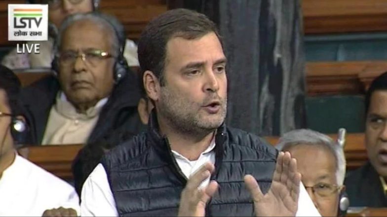 राफेल घोटाळा टेप: राहुल गांधी आक्रमक; लोकसभेत गदारोळ, कामकाज तहकूब