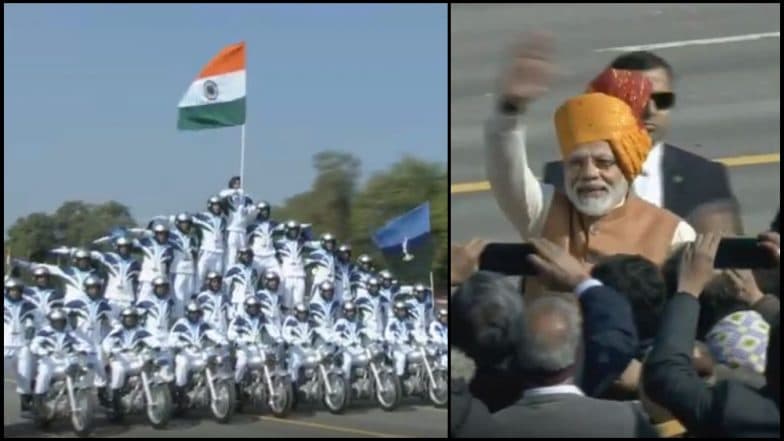 70th Republic Day: राजधानीत दिल्लीत कडेकोट बंदोबस्त, राजपथावर संचलन, भारताच्या लष्करी सामर्थ्याचे जगाला दर्शन 70th Republic Day: राजधानीत दिल्लीत कडेकोट बंदोबस्त, राजपथावर संचलन, भारताच्या लष्करी सामर्थ्याचे जगाला दर्शन