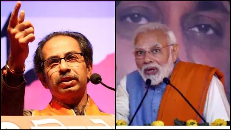 रावणाच्या लंकेत घडले; रामाच्या अयोध्येत कधी घडणार? बुरखाबंदी मुद्द्यावरुन पंतप्रधान नरेंद्र मोदी यांना शिवसेनेचा प्रश्न रावणाच्या लंकेत घडले; रामाच्या अयोध्येत कधी घडणार? बुरखाबंदी मुद्द्यावरुन पंतप्रधान नरेंद्र मोदी यांना शिवसेनेचा प्रश्न