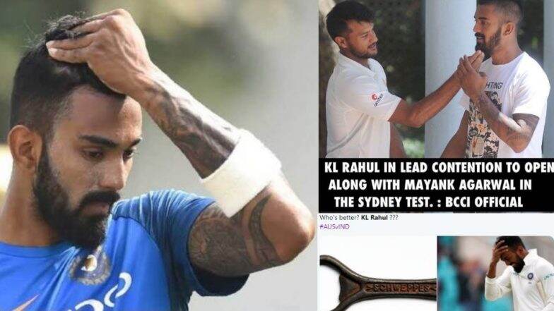 India vs Australia 4th Test: KL Rahul च्या खराब कामगिरीवर सोशल मीडियात टीका, मीम्स व्हायरल India vs Australia 4th Test: KL Rahul च्या खराब कामगिरीवर सोशल मीडियात टीका, मीम्स व्हायरल